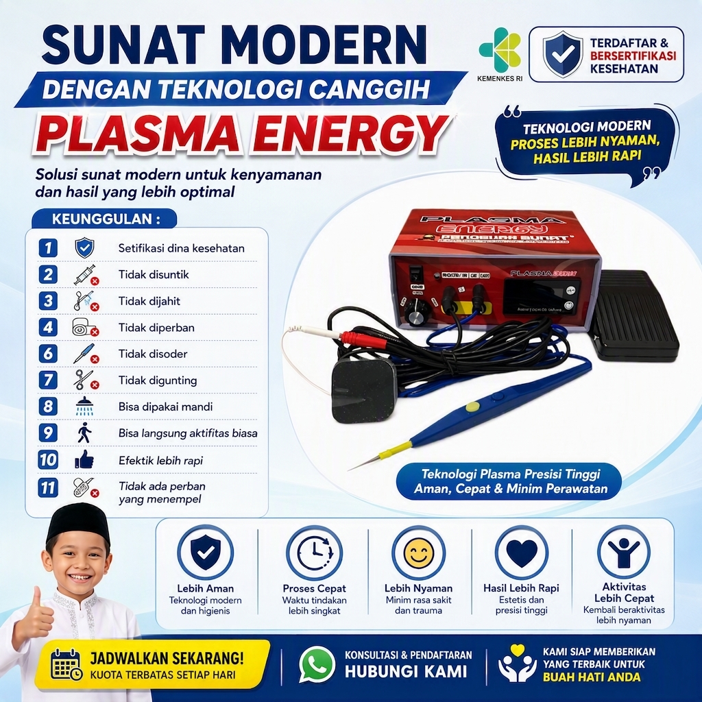 Sunat Plasma Energy: Informasi Umum